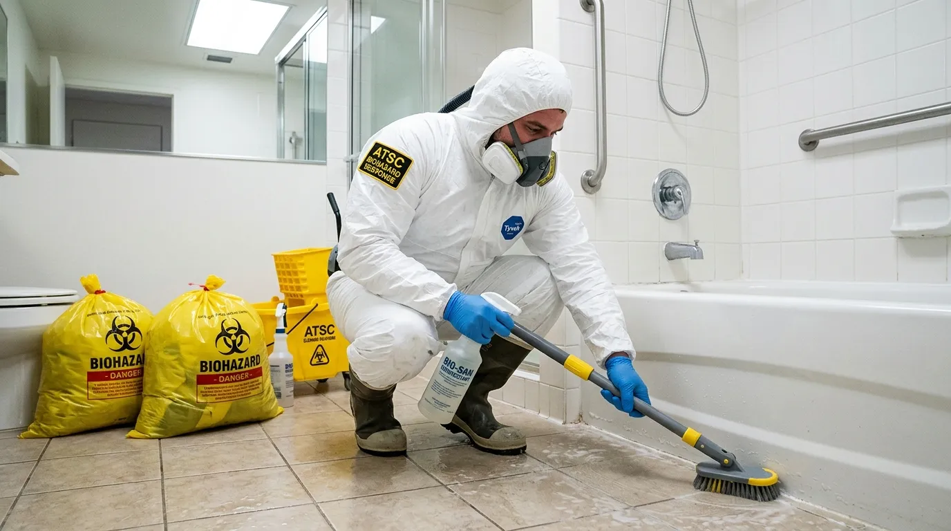 Decontamination equipment deployed for Blood Cleanup in Parma Heights